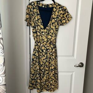 Banana Republic wrap dress.